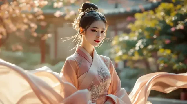 汉服穿搭分享：一袭华服惊艳时光