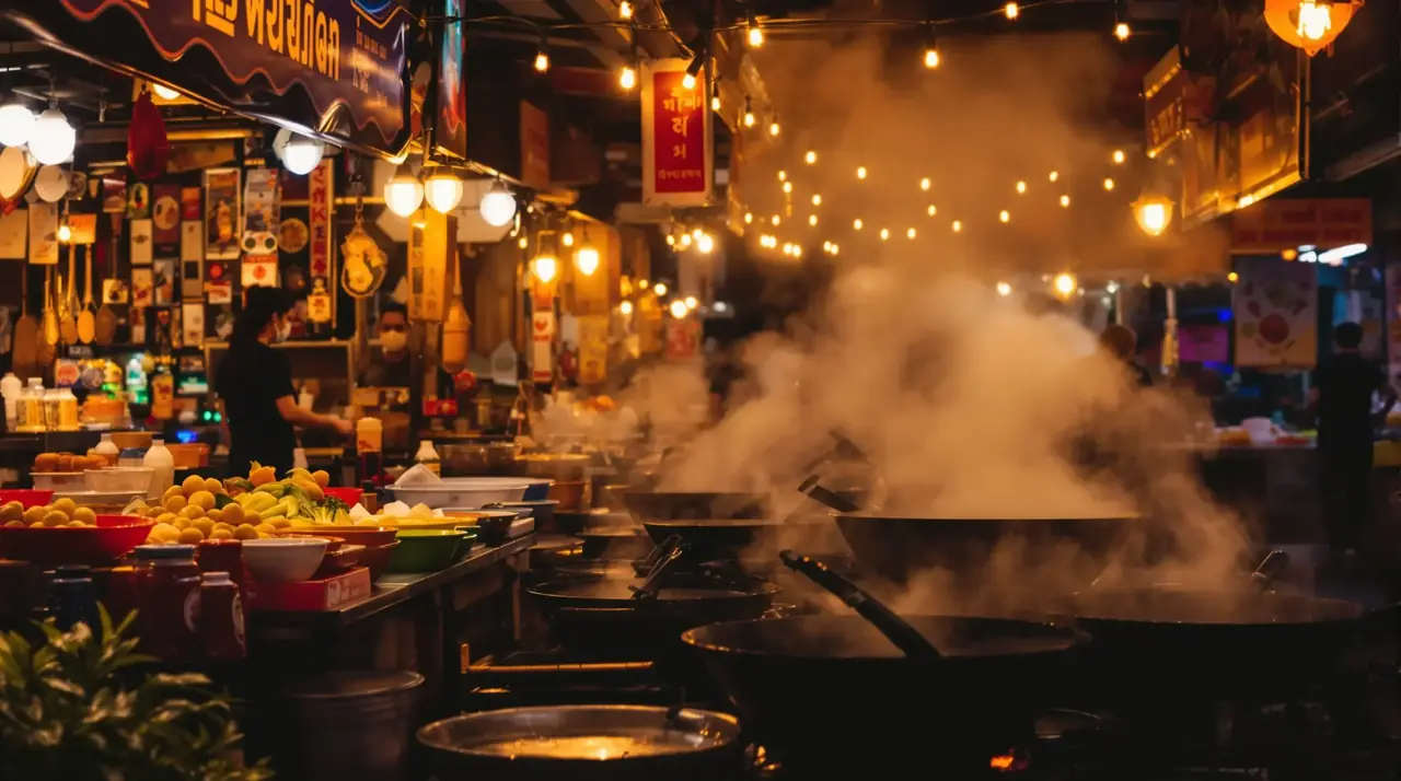 泰国清迈夜市：舌尖上的泰北风情