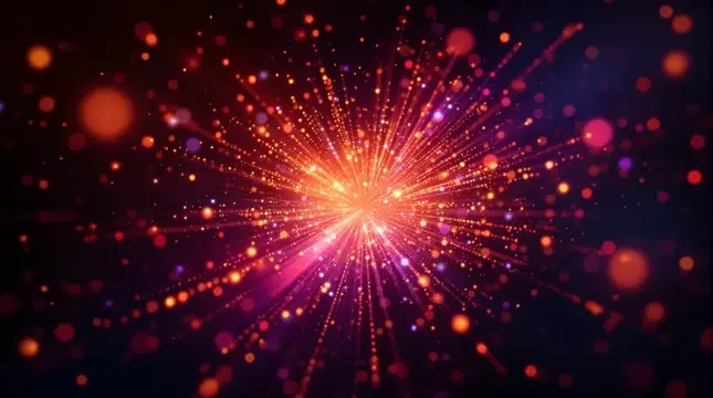 粒子特效：数字烟花的视觉盛宴
